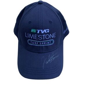 🆕 Keeneland Hat TVG Limestone Classic Turf Sprint Stakes sign Javier Castellano